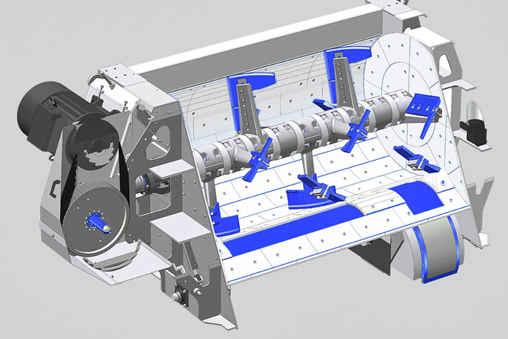 Ecorché du malaxeur Dymamic d’Euromecc. [©Euromecc]