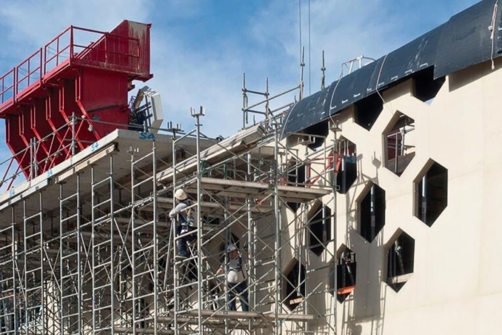 En Bourgogne - Franche-Comté, la situation conjoncturelle de la construction reste fragile : nombre de logements mis en chantier, production de BPE… sont en baisse. [©ACPresse]  