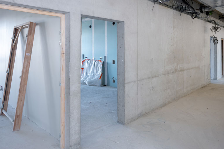 Une nouvelle classe d’exposition XC0 est destinée aux voiles intérieurs de bâtiment non armés en ambiance sèche. [©ACPresse]