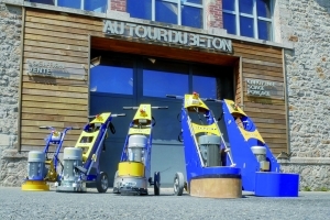 ATDB dispose d’une large gamme de matériels pour la rénovation et l’entretien des dallages industriels. [©ATDB]