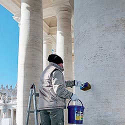 Guard Industrie vient de décrocher le chantier de protection de cet ensemble de 284 colonnes.