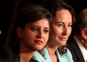 Najat Vallaud-Belkacem et Ségolène Royal